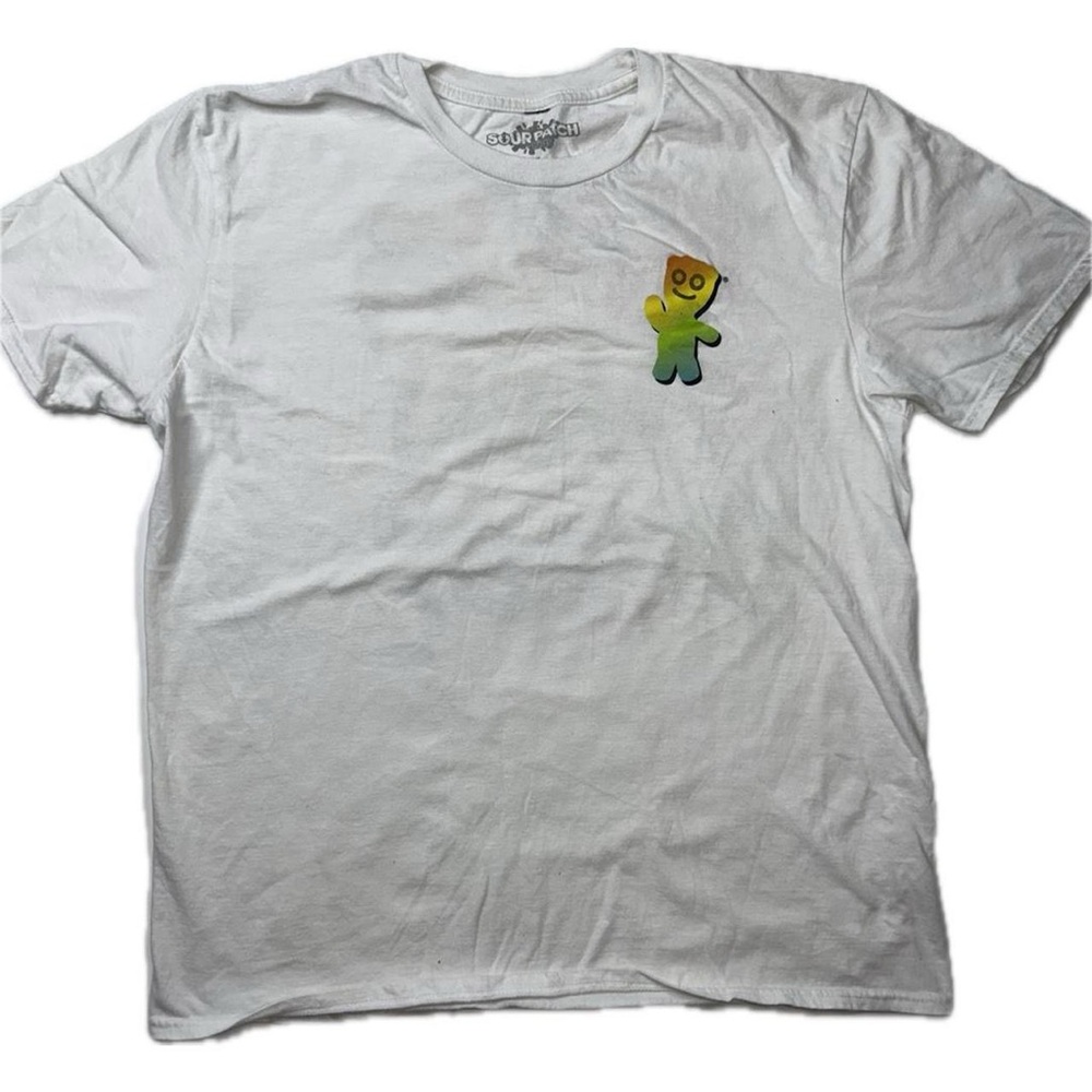 Retro Sour Patch Kids X IT’SUGAR T-Shirt Size Men’s Large White Women’s Unisex